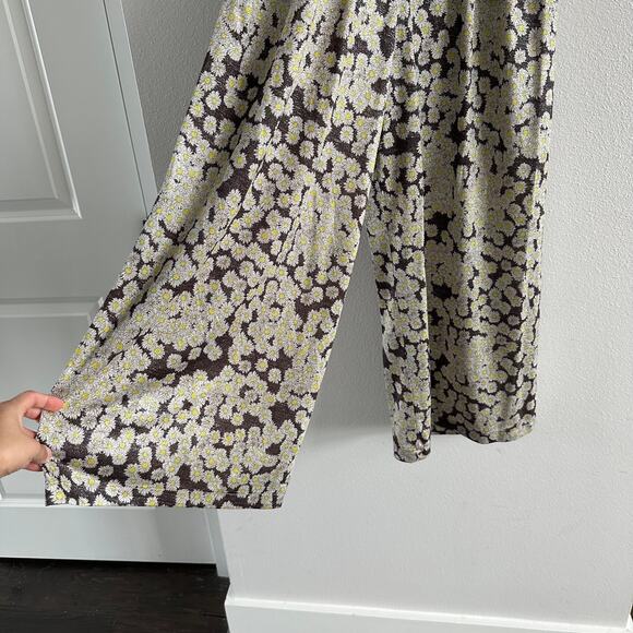 Natasha Zinko wide pants with printed daisies Size XS - Picture 2 of 8